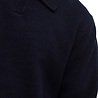 ASPESI WOOL BLEND POLO SHIRT PULLOVER NAVY ASPESI WOOL BLEND POLO SHIRT PULLOVER NAVY