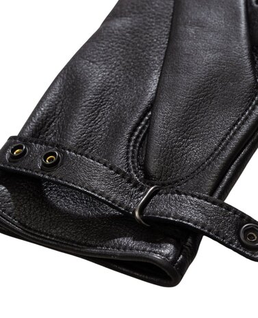 NORSE PROJECTS X HESTRA SALEN LEATHER GLOVES ZWART NORSE PROJECTS X HESTRA SALEN LEATHER GLOVES ZWART