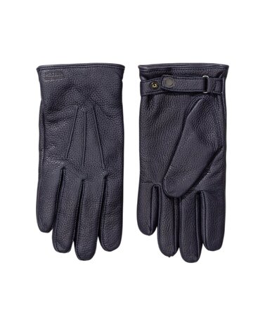 Norse Projects NORSE PROJECTS X HESTRA SALEN LEATHER GLOVES NAVY