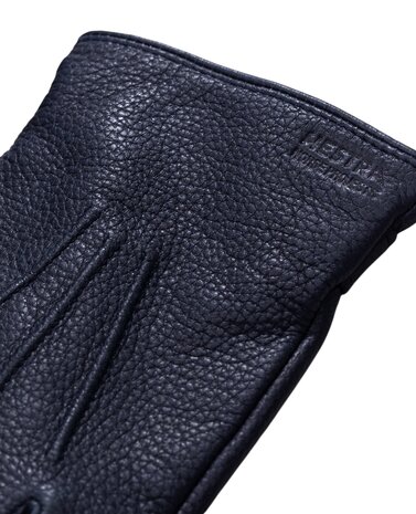 NORSE PROJECTS X HESTRA SALEN LEATHER GLOVES NAVY