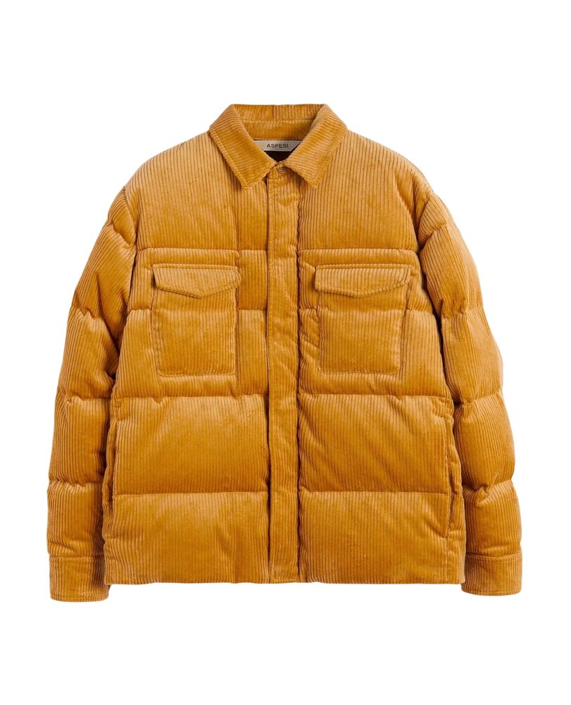Aspesi ASPESI WILLIS CORDUROY JACK CAMEL YELLOW