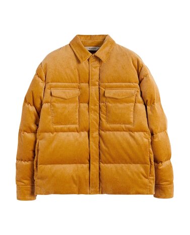 ASPESI WILLIS CORDUROY JACK CAMEL YELLOW