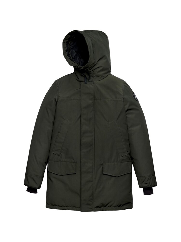 CANADA GOOSE LANGFORD PARKA JACK BLACK LABEL VOLCANO