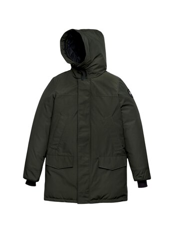 CANADA GOOSE LANGFORD PARKA JACK BLACK LABEL VOLCANO