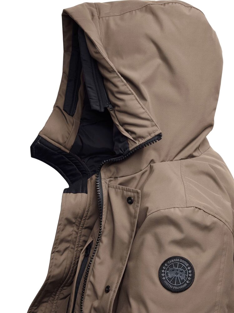 CANADA GOOSE LANGFORD PARKA JACK BLACK LABEL TAUPE