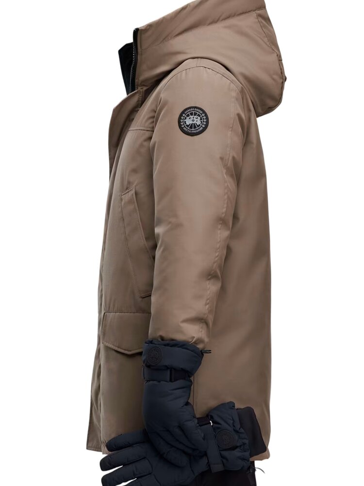 CANADA GOOSE LANGFORD PARKA JACK BLACK LABEL TAUPE
