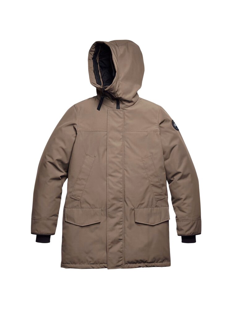 CANADA GOOSE LANGFORD PARKA JACK BLACK LABEL TAUPE