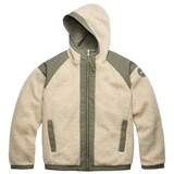 CANADA GOOSE ALBERNI REVERSIBLE FLEECE BOMBER JACK GROEN