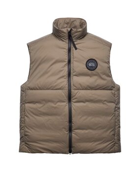 Canada Goose CANADA GOOSE LODGE VEST BLACK LABEL BODYWARMER TAUPE