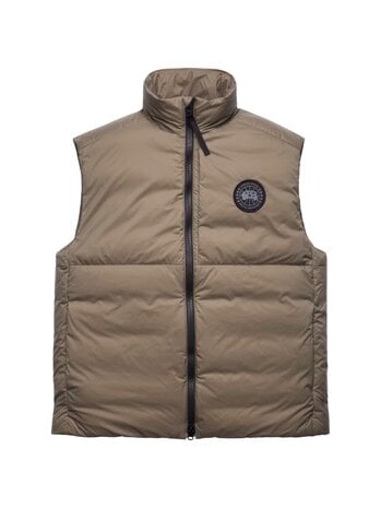 Canada Goose CANADA GOOSE LODGE VEST BLACK LABEL BODYWARMER TAUPE