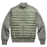 CANADA GOOSE HYBRIDGE KNIT JACKET GROEN