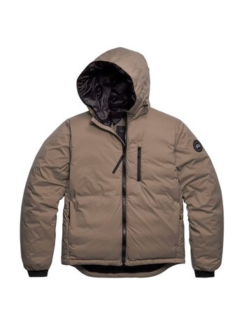 Canada Goose CANADA GOOSE LODGE HOODED JACK BLACK LABEL TAUPE