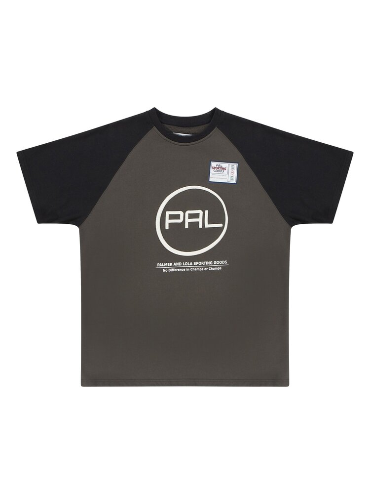 PAL SPORTING GOODS BOX RAGLAN T-SHIRT BELUGA