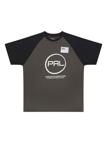 PAL SPORTING GOODS BOX RAGLAN T-SHIRT BELUGA