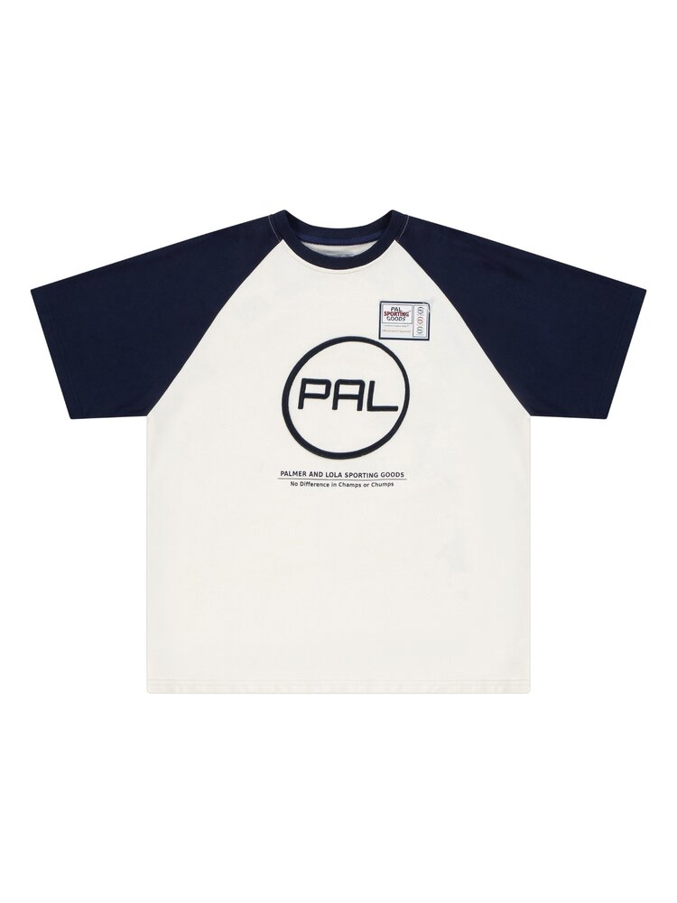 Pal Sporting Goods PAL SPORTING GOODS BOX RAGLAN T-SHIRT MARSHMALLOW Pal Sporting Goods PAL SPORTING GOODS BOX RAGLAN T-SHIRT MARSHMALLOW