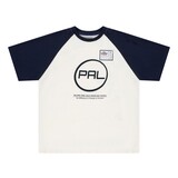 PAL SPORTING GOODS BOX RAGLAN T-SHIRT MARSHMALLOW