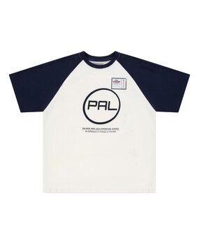 Pal Sporting Goods PAL SPORTING GOODS BOX RAGLAN T-SHIRT MARSHMALLOW
