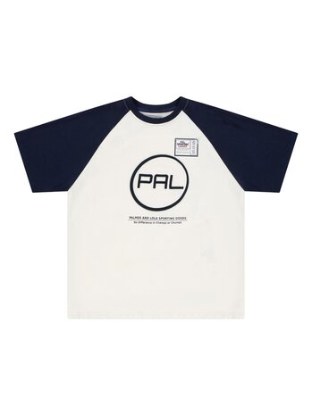 Pal Sporting Goods PAL SPORTING GOODS BOX RAGLAN T-SHIRT MARSHMALLOW Pal Sporting Goods PAL SPORTING GOODS BOX RAGLAN T-SHIRT MARSHMALLOW