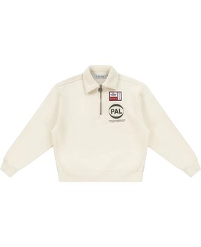 Pal Sporting Goods PAL SPORTING GOODS COMPANY HALF ZIP SWEATER MARSHMALLOW