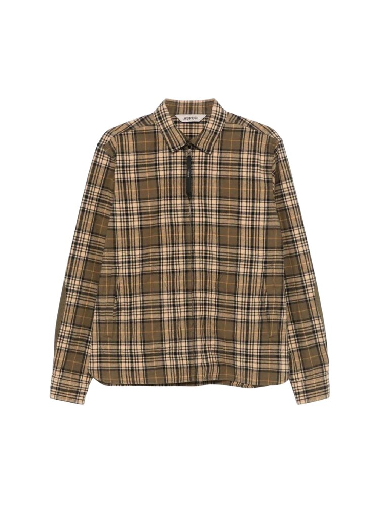 Aspesi ASPESI OVERSHIRT GERUIT MULTICOLOR