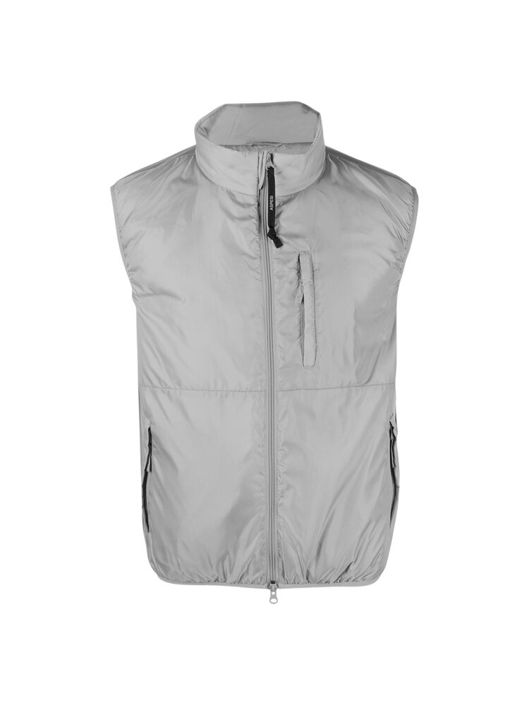 Aspesi ASPESI PADDED BODYWARMER VEST GRIJS