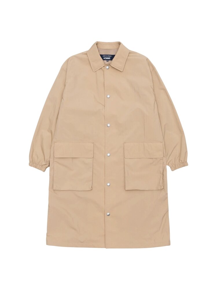 COMME DES GARÇONS HOMME LONG TRENCHCOAT BEIGE COMME DES GARÇONS HOMME LONG TRENCHCOAT BEIGE