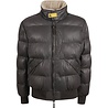 Parajumpers PARAJUMPERS ALF LEATHER PADDED BOMBER JACK ANTRACIET