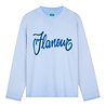 FLÂNEUR AIRBRUSH SUMMER LONGSLEEVE WASHED BLUE FLÂNEUR AIRBRUSH SUMMER LONGSLEEVE WASHED BLUE