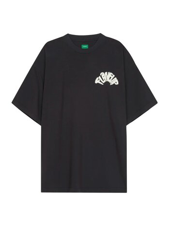 FLÂNEUR SOUNDS GOOD T-SHIRT WASHED BLACK