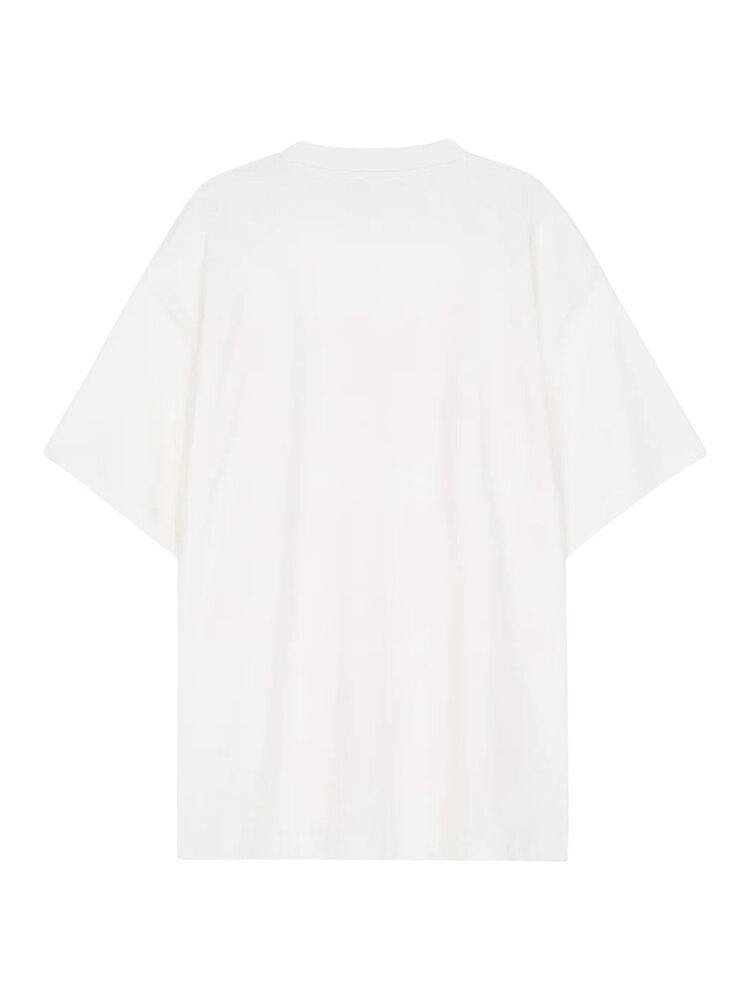 FLÂNEUR SOUNDS GOOD T-SHIRT ROZE/WIT