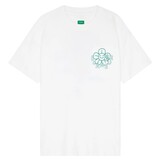 FLÂNEUR HAPPY FLOWER T-SHIRT WIT