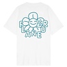 FLÂNEUR HAPPY FLOWER T-SHIRT WIT FLÂNEUR HAPPY FLOWER T-SHIRT WIT