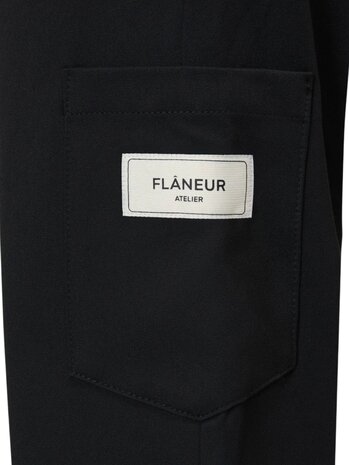 FLÂNEUR ATELIER PANTALON BROEK ZWART