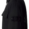 STONE ISLAND GHOST PIECE WEATHERPROOF COMFORT FIT OVERSHIRT ZWART