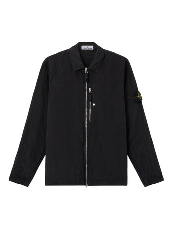 STONE ISLAND NYLON METAL OVERSHIRT ZWART