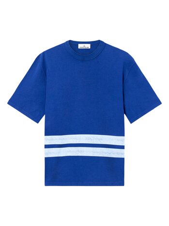 Stone Island STONE ISLAND MARINA ORGANIC COTTON T-SHIRT BLAUW