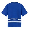 STONE ISLAND MARINA ORGANIC COTTON T-SHIRT BLAUW STONE ISLAND MARINA ORGANIC COTTON T-SHIRT BLAUW