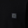 STONE ISLAND ORGANIC COTTON T-SHIRT ZWART
