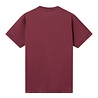 STONE ISLAND 60/2 COTTON T-SHIRT BURGUNDY
