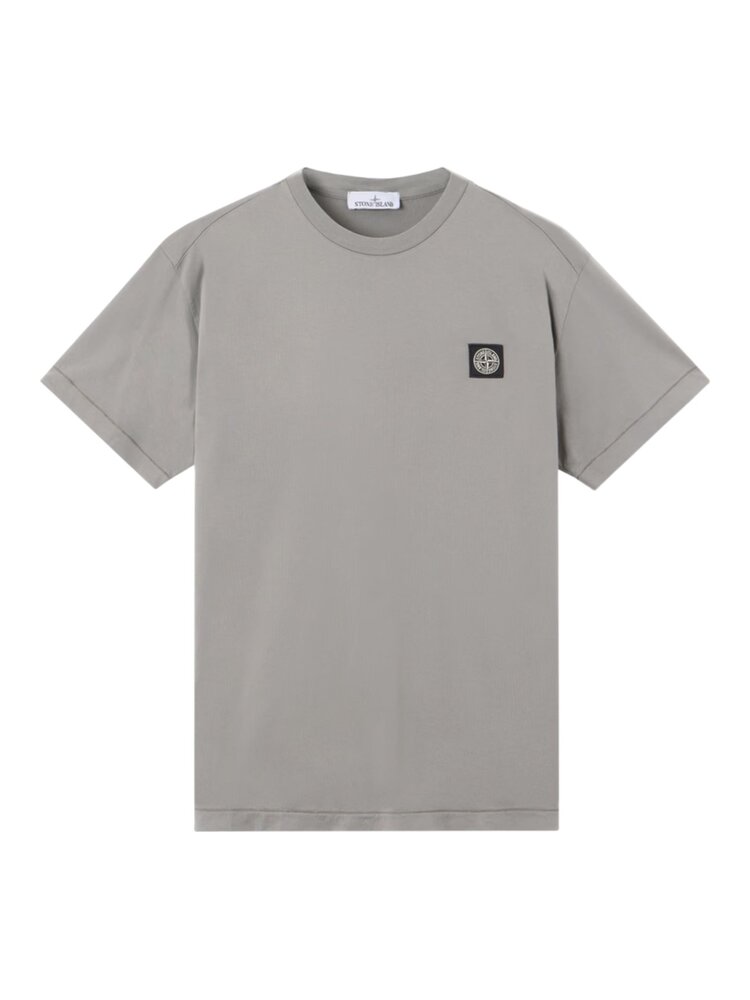 Stone Island STONE ISLAND 60/2 COTTON T-SHIRT CEMENT GRIJS