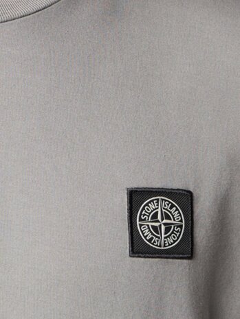 Stone Island STONE ISLAND 60/2 COTTON T-SHIRT CEMENT GRIJS