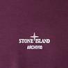 STONE ISLAND ARCHIVIO T-SHIRT AMARANTH PAARS STONE ISLAND ARCHIVIO T-SHIRT AMARANTH PAARS