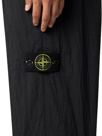 Stone Island STONE ISLAND NYLON METAL BROEK ZWART