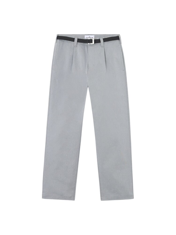 Stone Island STONE ISLAND MARINA STRETCH GABARDINE BROEK BLAUW