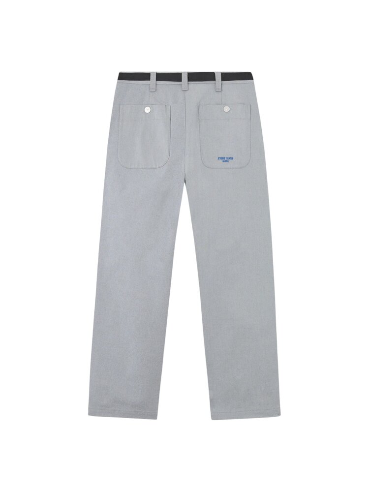 Stone Island STONE ISLAND MARINA STRETCH GABARDINE BROEK BLAUW