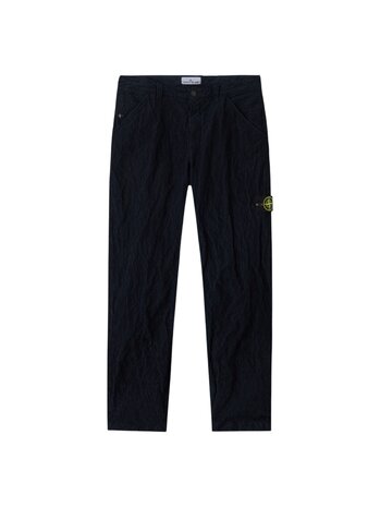 STONE ISLAND WRINKLED CORDUROY 500-TC BROEK NAVY