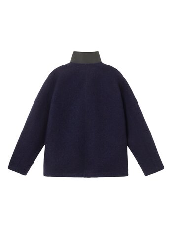 STONE ISLAND MARINA FELTED WOOL POLYESTER JACK MARINE