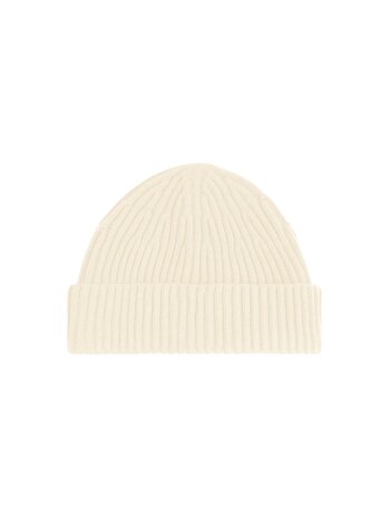 STONE ISLAND FULL RIB RWS WOOL MUTS IVORY