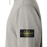 Stone Island STONE ISLAND BRUSHED ORGANIC COTTON FLEECE HALF ZIP SWEATER CEMENT GREY