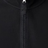 STONE ISLAND BRUSHED ORGANIC COTTON FLEECE HALF ZIP SWEATER BLACK